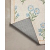 image:imageLoloi Chris Loves Julia Clove IvoryRose 19 x 210 Bath MatIvory  Lt Blue