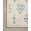 image:imageLoloi Chris Loves Julia Clove IvoryRose 19 x 210 Bath MatIvory  Lt Blue