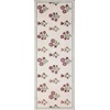 image:imageLoloi Chris Loves Julia Clove IvoryRose 19 x 210 Bath MatIvory  Plum