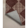 image:imageLoloi Chris Loves Julia Lawrence PlumIvory 19 x 210 Bath MatPlum  Ivory