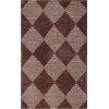 image:imageLoloi Chris Loves Julia Lawrence PlumIvory 19 x 210 Bath MatPlum  Ivory