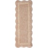 image:imageLoloi Chris Loves Julia Valerie Lagoon  Ivory 19 x 210 Bath MatBlush  Ivory