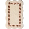 image:imageLoloi Chris Loves Julia Valerie Lagoon  Ivory 19 x 210 Bath MatIvory  Brick