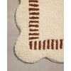 image:imageLoloi Chris Loves Julia Valerie Lagoon  Ivory 19 x 210 Bath MatIvory  Brick