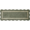 image:imageLoloi Chris Loves Julia Valerie Lagoon  Ivory 19 x 210 Bath MatLagoon  Ivory