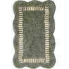 image:imageLoloi Chris Loves Julia Valerie Lagoon  Ivory 19 x 210 Bath MatLagoon  Ivory
