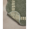 image:imageLoloi Chris Loves Julia Valerie Lagoon  Ivory 19 x 210 Bath MatLagoon  Ivory