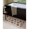 image:imageLoloi Chris Loves Julia Clove IvoryRose 19 x 210 Bath MatIvory  Plum