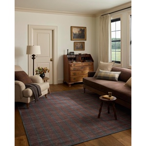 image:imageLoloi Chris Loves Julia Bobby CamelPlum 23 x 76 Runner RugMerlot  Denim