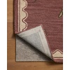 image:imageLoloi Chris Loves Julia Norah BerryNatural 18 x 18 Sample RugBerry  Natural