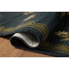 image:imageLoloi Chris Loves Julia Norah BerryNatural 18 x 18 Sample RugMidnight  Olive