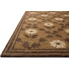 image:imageLoloi Chris Loves Julia Norah BerryNatural 18 x 18 Sample RugTan  Espresso